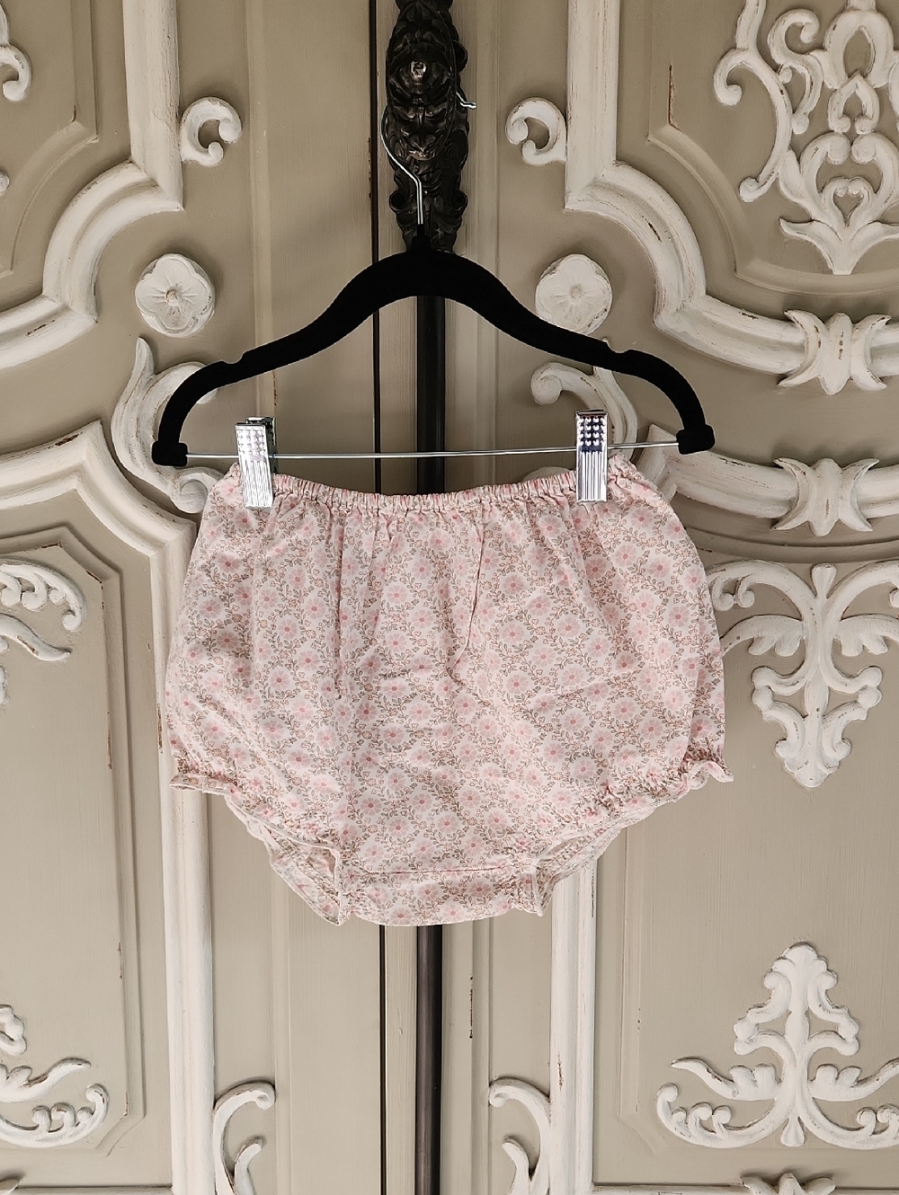 Zara Home Kids Baby Girl Floral Pink Bloomers Size 6 - 12 Months
